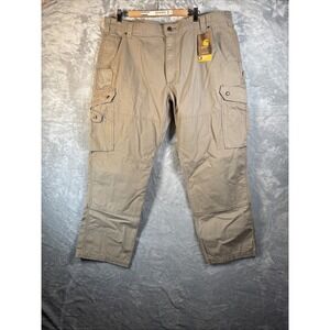 Carhartt Pants Mens 41x30 Ripstop Cargo Relaxed Fit B342 Double Knee Wokrwear